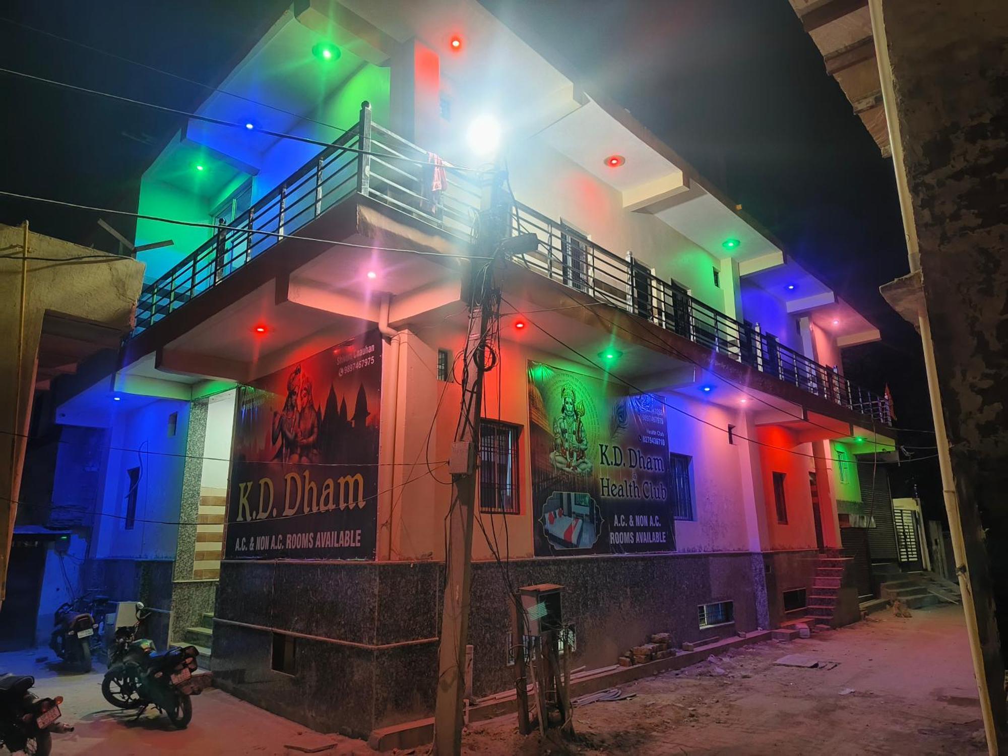 K.D.Dham Near Prem Mandir1 Hotel Vrindávan Kültér fotó